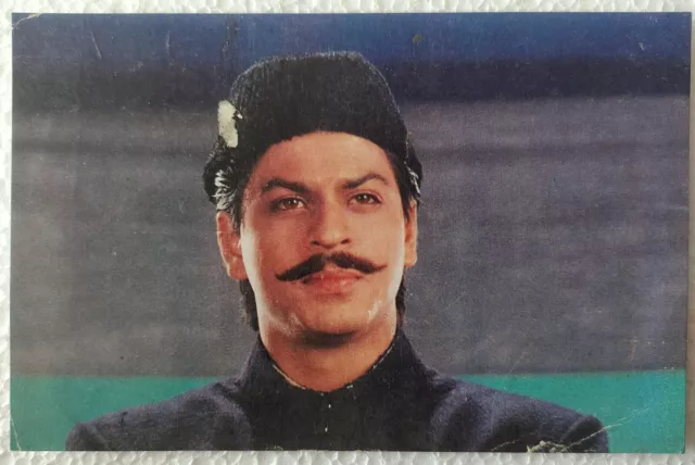 Shahrukh Khan Bollywood Rare Postcard Post Card