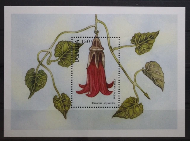 Uganda Block 81 mit 601 postfrisch #UT058
