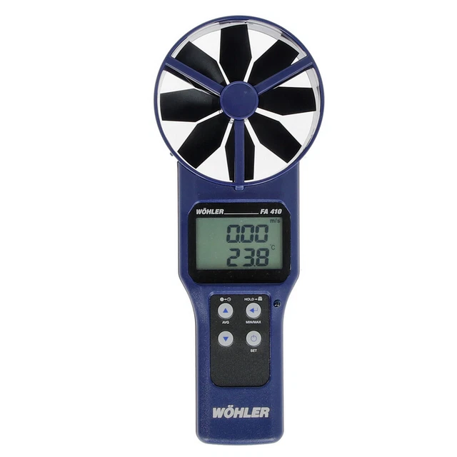 WÖHLER FLÜGELRADANEMOMETER FA 410 EUR 493,59 - PicClick DE