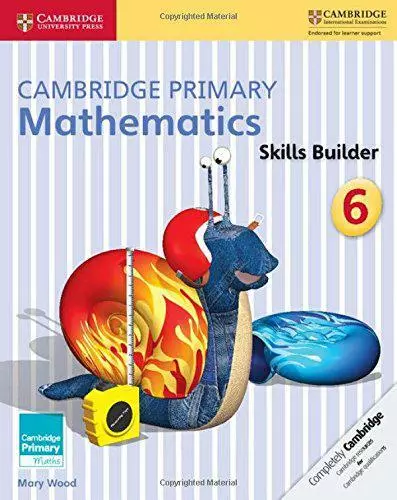 Cambridge Primaire Mathematics Skills Builders 6 Par Bois,Mary,Neuf Livre,Libre