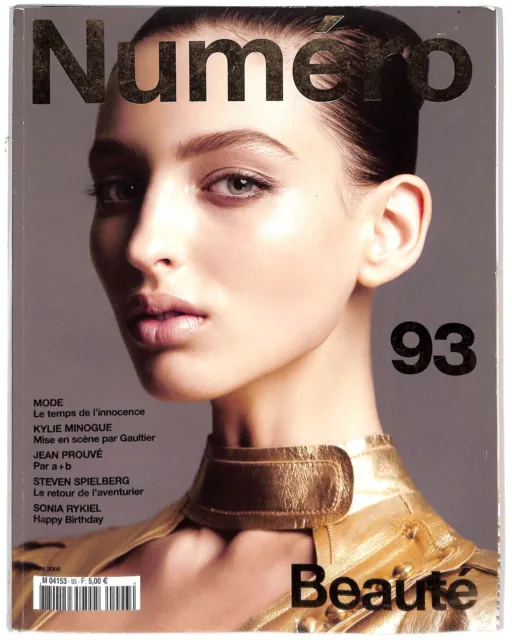 Magazine mode fashion NUMERO #93 mai 2008 GEORGINA STOJILJKOVIC Kylie Minogue