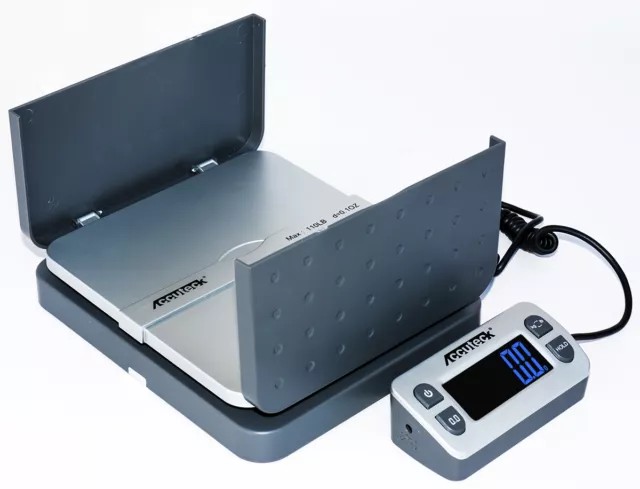 Accuteck ShipPro W-8580 110lbs x 0.1 oz Gray Digital shipping postal scale 3