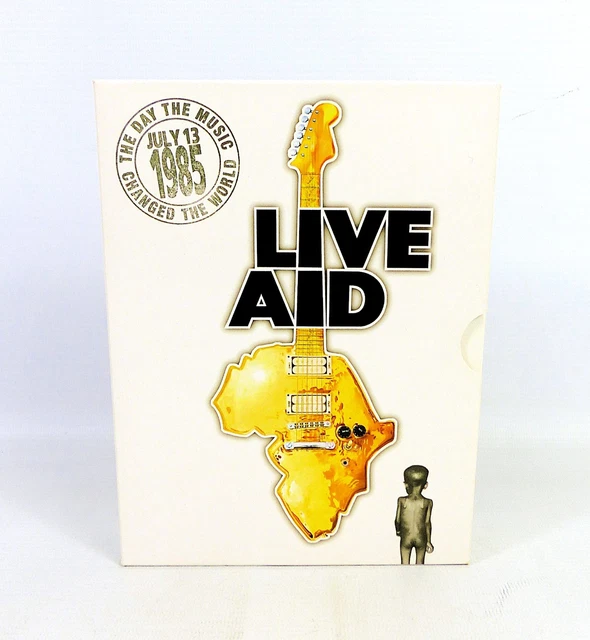 LIVE AID July 13 1985 Wembley/Philadelphia 4 Dvd Box Set