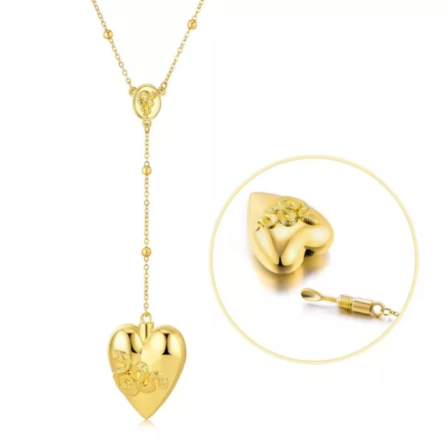 Lana Del Rey Spoon Heart Necklace spoon Locket Gold