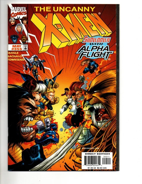 UNCANNY X-MEN #355 (May 1998) X-Men ALPHA FLIGHT NM