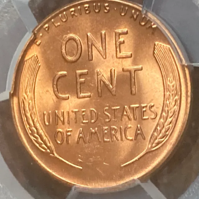 MS66 RD 💥 1954 S Lincoln Cent Wheat Penny 💥 GEM Uncirculated GU 1c Mint State