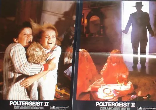 POLTERGEIST II 2 - The Other Side - Lobby Cards Set - Heather O'Rourke - HORROR