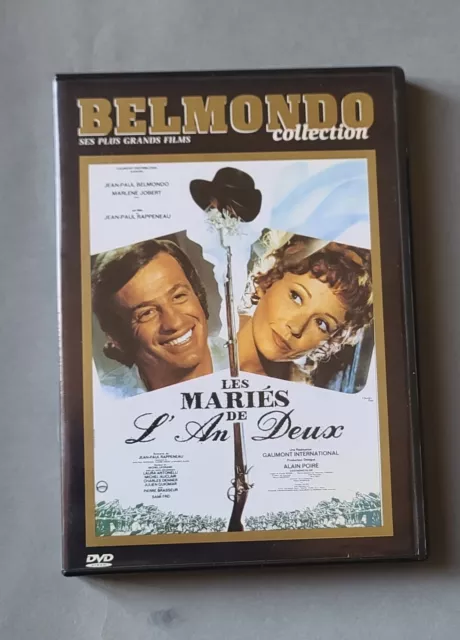 DVD LES MARIES DE L'AN DEUX - Jean Paul BELMONDO / Marlène JOBERT - RAPPENEAU