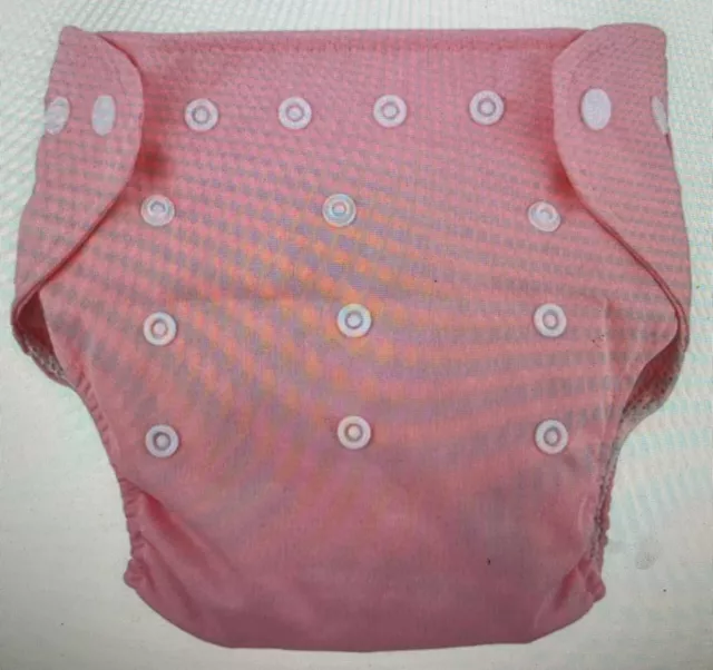 Infant   Re-Usable   Nappy  ~~   Pink