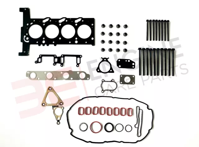 Head Gasket Set With Bolts For Ford Transit Mk7 Mk8 2.2 Fwd 2011 On Relay Boxer