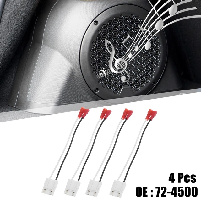 4 pz 72-4500 adattatore cablaggio connettore altoparlante adatto per Chevrolet Tracker 98-04