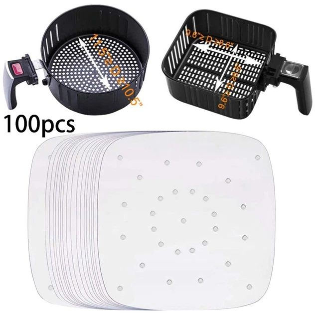 Fodera pergamena 8 5 pollici Keep Your Food intatta e pulita friggitrice ad aria