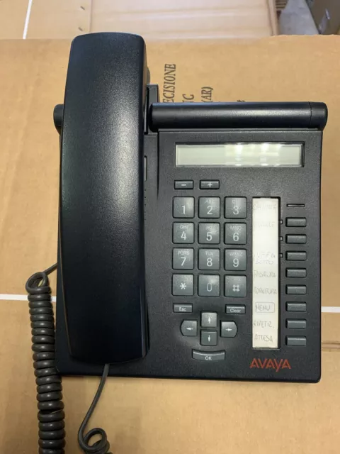 Telefono Digitale Avaya Tenovis T3.24 Compact Colore Nero.