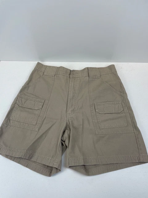 CABELA S CARGO SHORTS Mens Size 36 Khaki Green 7 Pocket Hiker Cargo Shorts 24.99 PicClick AU