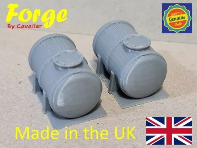 New 2 Pack Gas Fuel Petrol Tank Body OO HO Gauge 1:76 Scale Models Train Railway