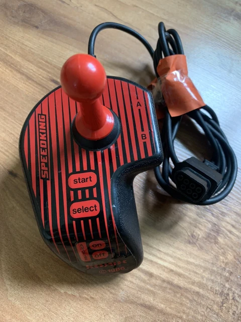 Manette/joystick Konix Speedking Pour Console Videopac – Rare, Bon état, Compatible Sega Mega Drive