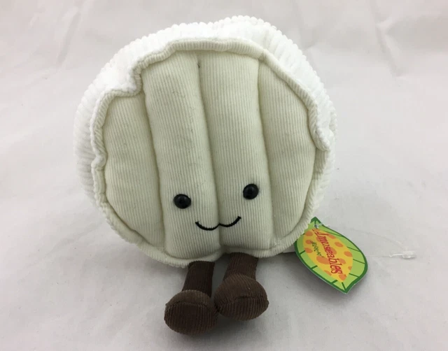 JELLYCAT AMUSEABLES GOAT Cheese Soft Toy A2GC with Tags Ex Display New