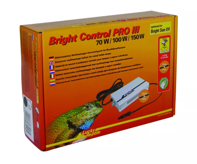 Bright Control Pro-III 70 - 100 - 150Watt Lucky Reptile Neuestes Mode Plug&Play