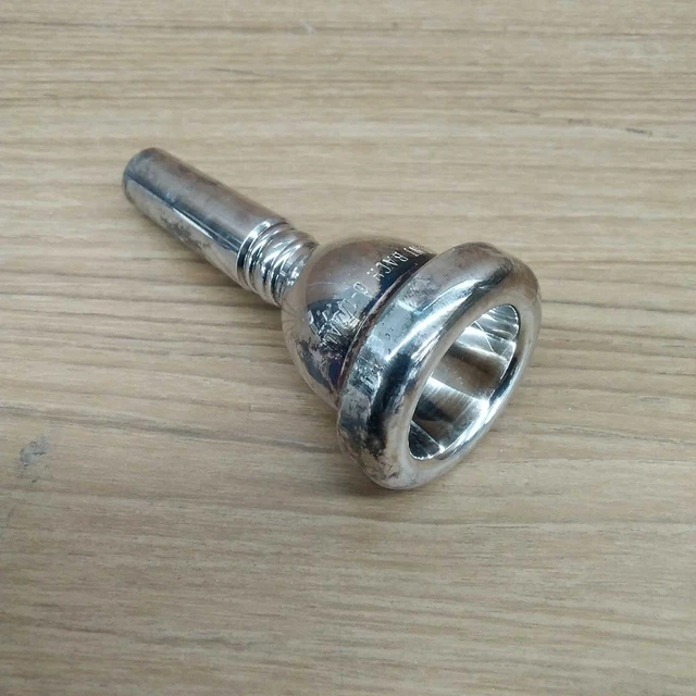 Bach 6-1/2Al Mouthpiece For Thick Trombone Good quality from Japan