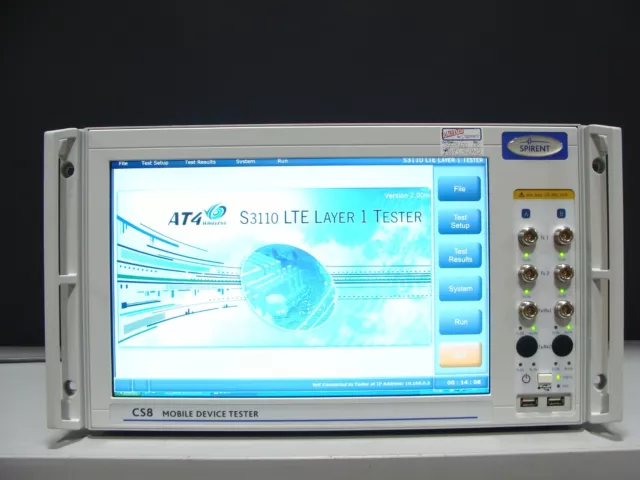 Keysight T2010A Spirent E2010S AT4 CS8 Internet sans Fil 4G Test Set MIMO2CELL