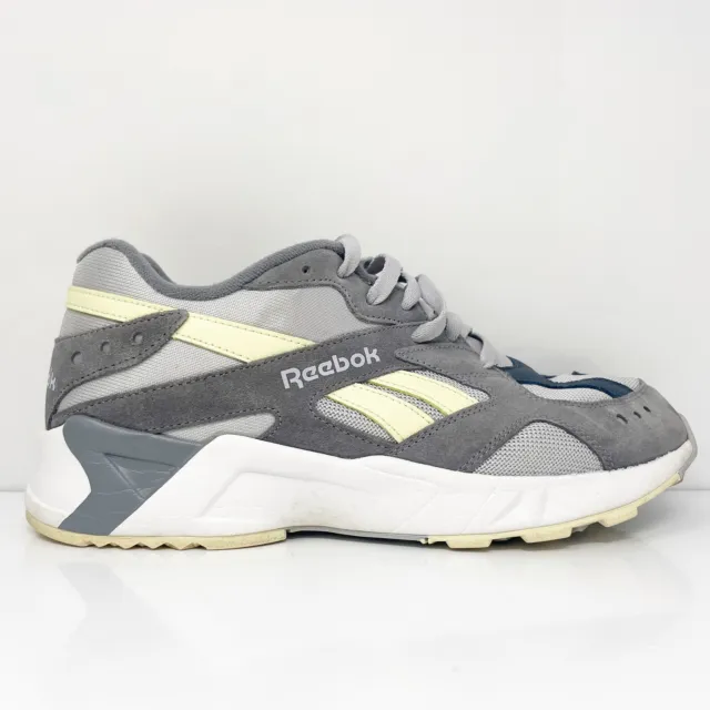Reebok Mens Aztrek CN7838 Gray Running Shoes Sneakers Size 10
