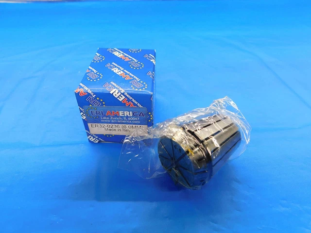 NEW ERI AMERICA ER32 COLLET SIZE 5mm TO 6mm MADE IN ITALY ER32-0236 5 6 mm