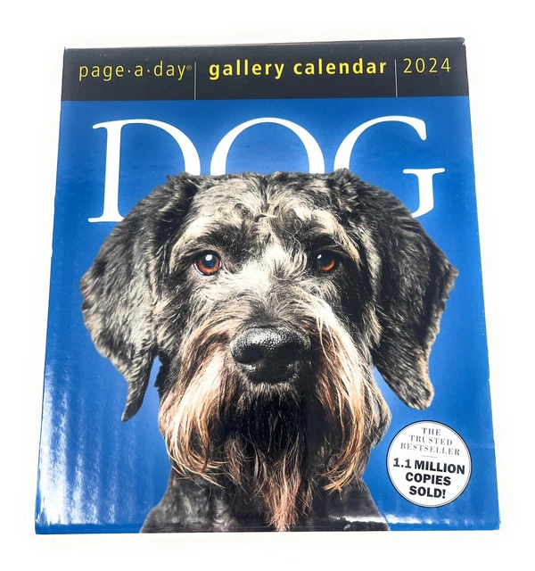DOG PAGEADAY GALLERY Calendar 2024 An Elegant Canine Celebration by