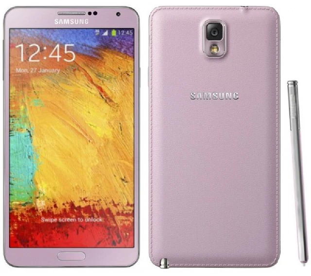 Dummy Note 3 Schermata Iniziale Rosa Telefono Finto Da Esposizione