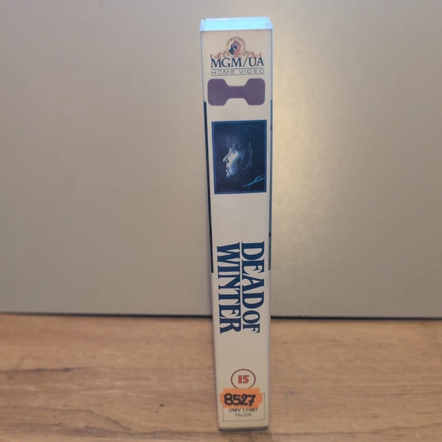 Reversable Case DEAD OF WINTER - Big Box Ex Rental VHS Video Tape - 1987 - Reversible ...