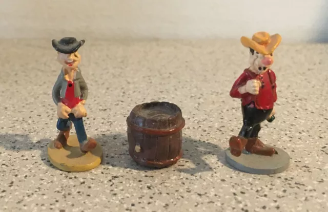 Lucky Luke Comics Plastoy décor et figurines en plomb Saloon Editions Atlas 2007 2