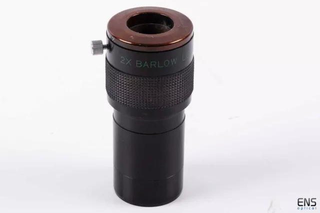 2" ED Deluxe 2x Barlow Lens with 1.25" Adapter