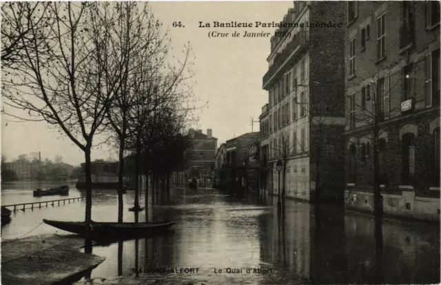 CPA AK HOUSES-ALFORT Le Quai d'Alfort (672018)