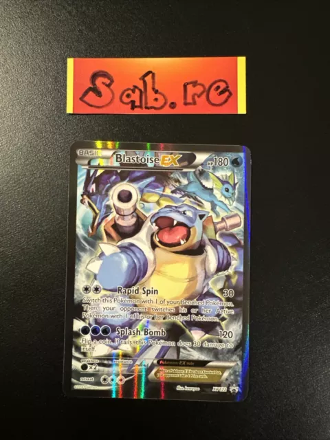 LP Condition Blastoise EX XY Promo XY122 Pokémon Card