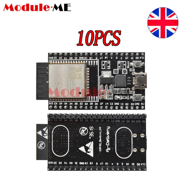 10PCS ESP32-DEVKITC V4 Core Board ESP32 ESP32-WROOM-32D Development ...