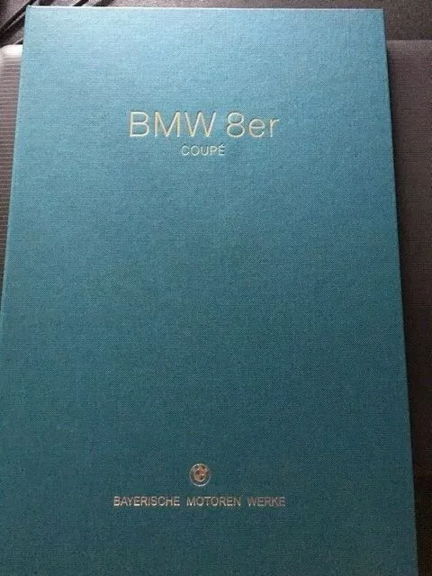 Prospekt / Brochure BMW 8er Coupé 1/2018 +++HARDCOVER+++