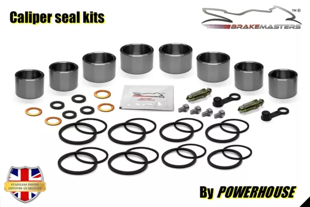 Suzuki GSF400 Bandit M 1991 front brake caliper piston & seal rebuild repair kit