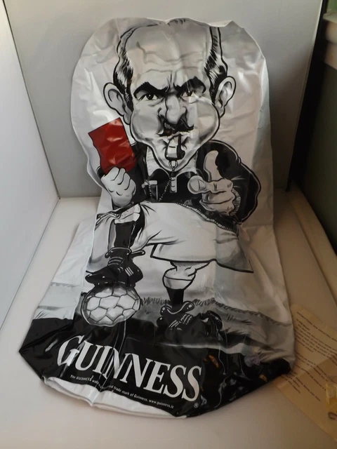 GUINNESS INFLATABLE ROLY-POLY Referee - Guinness Promo Never Inflated ...