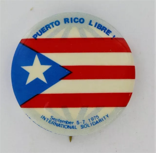 Puerto Rican Liberation Movement 1975 Independence Socialist Civil Rights P969