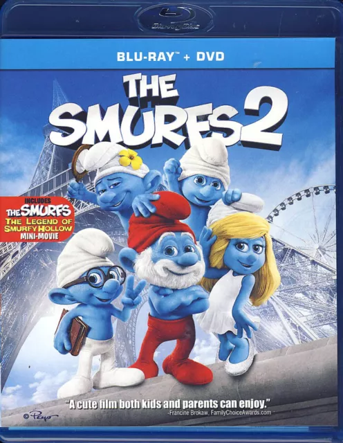 The Smurfs 2 (Blu-Ray+DVD) (Blu-Ray) Blu-Ray