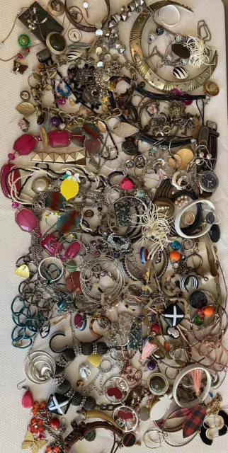 🔥HUGE! Vintage to Now  JUNK DRAWER LOT Estate Jewelry  Unsearched Untested🔥