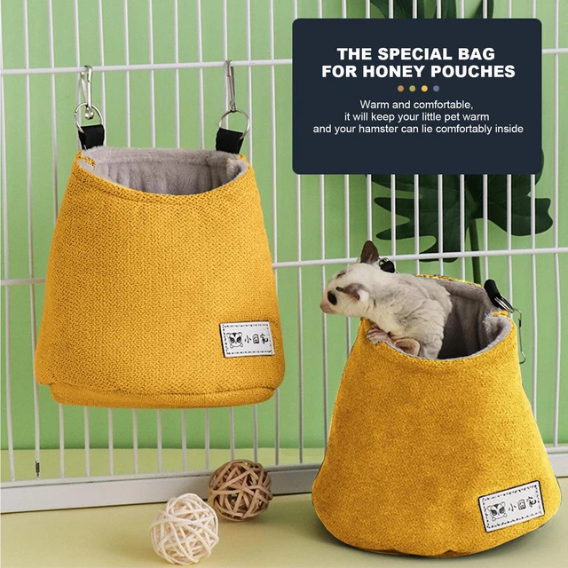 Sugar Glider Pouch Squirrel Bed For Cage Sugar Glider Pouch Hang Bed Removable