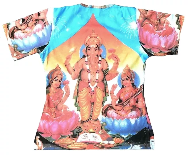 T-SHIRT GANESH GANESH divinité hindoue religion designer étoile art viP WoW g.M 2