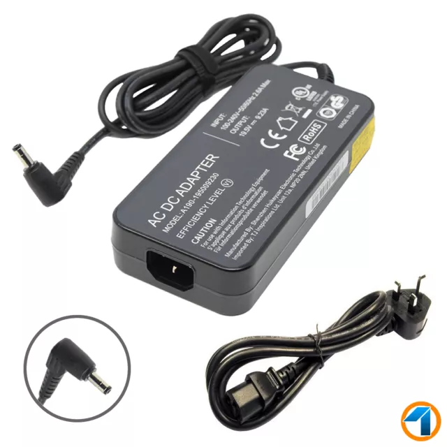 19.5V 9.23A 180W AC Chargeur Adaptateur Remplacement MSI GF63 GF75 GL62 GL62M