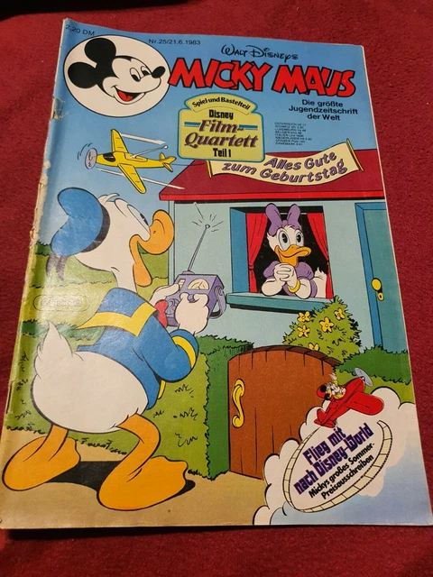 Walt Disneys Micky Maus Heft Nr. 25, 1983  Ehapa-Verlag
