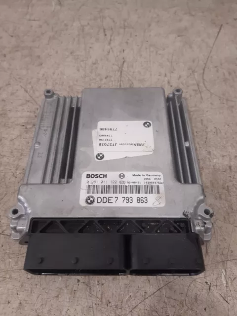 2003 Bmw 3 Series E46 320D M47 Engine Ecu 7793863 0281011122