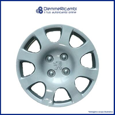 FARAD 4 BORCHIE SERIE 4 COPRICERCHI COPPE RUOTA 14" PER PEUGEOT 206 PLUS 