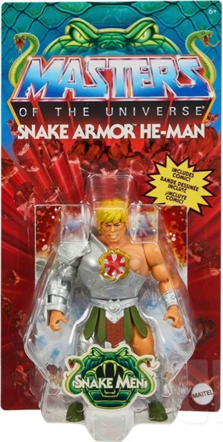 Masters of the Universe Origins Snakemen Wave Set of 5 Figuren Brand Neu