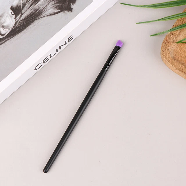 1Pc Eye Makeup Brushes Silicone Mask Brush Eyeshadow Lip Brush Eyeliner Br-tz