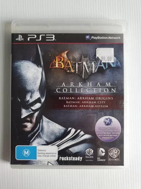 BATMAN ARKHAM COLLECTION Origins only PS3 PlayStation 3 AUS