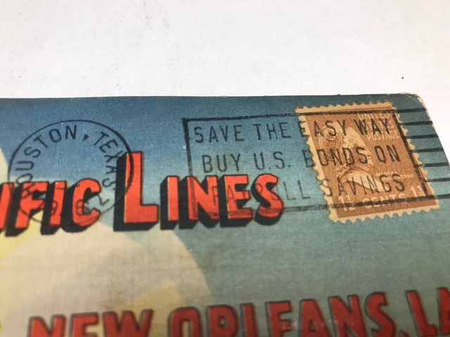 1960’s Souvenir Fold Out Southern Pacific Lines Railroad Sunset Route 18 Views 2